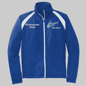 LST90.221.241.n  <> Ladies Tricot Track Jacket <> Pleasant Grove High School Color Guard
