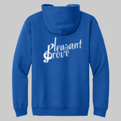 18600.13B1A1 <> Adult Heavy Blend™ Full Zip Hooded Sweatshirt (Screen Printed) <> Pleasant Grove High School Band