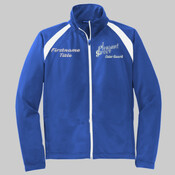 LST90.221.241.n  <> Ladies Tricot Track Jacket <> Pleasant Grove High School Color Guard